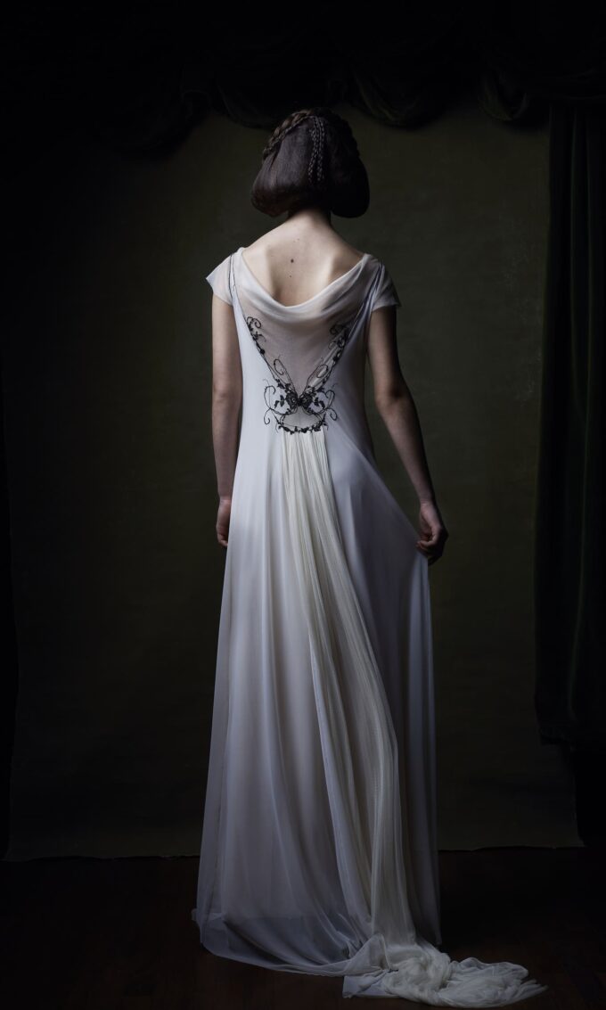 Atelier embroidered dress no. W101N