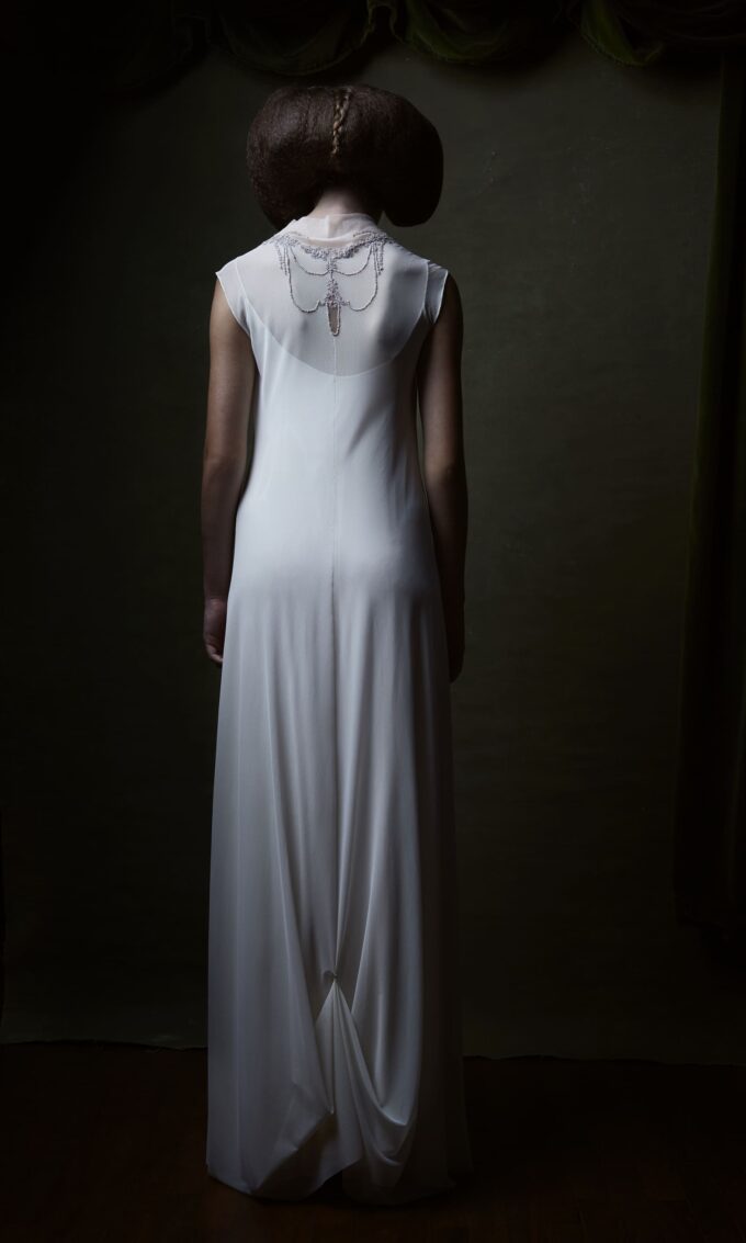 Atelier embroidered dress no. W103N