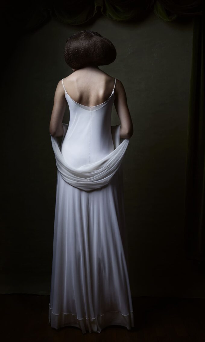 Vestido de novia bordado del Atelier <br></noscript>no. A315N  